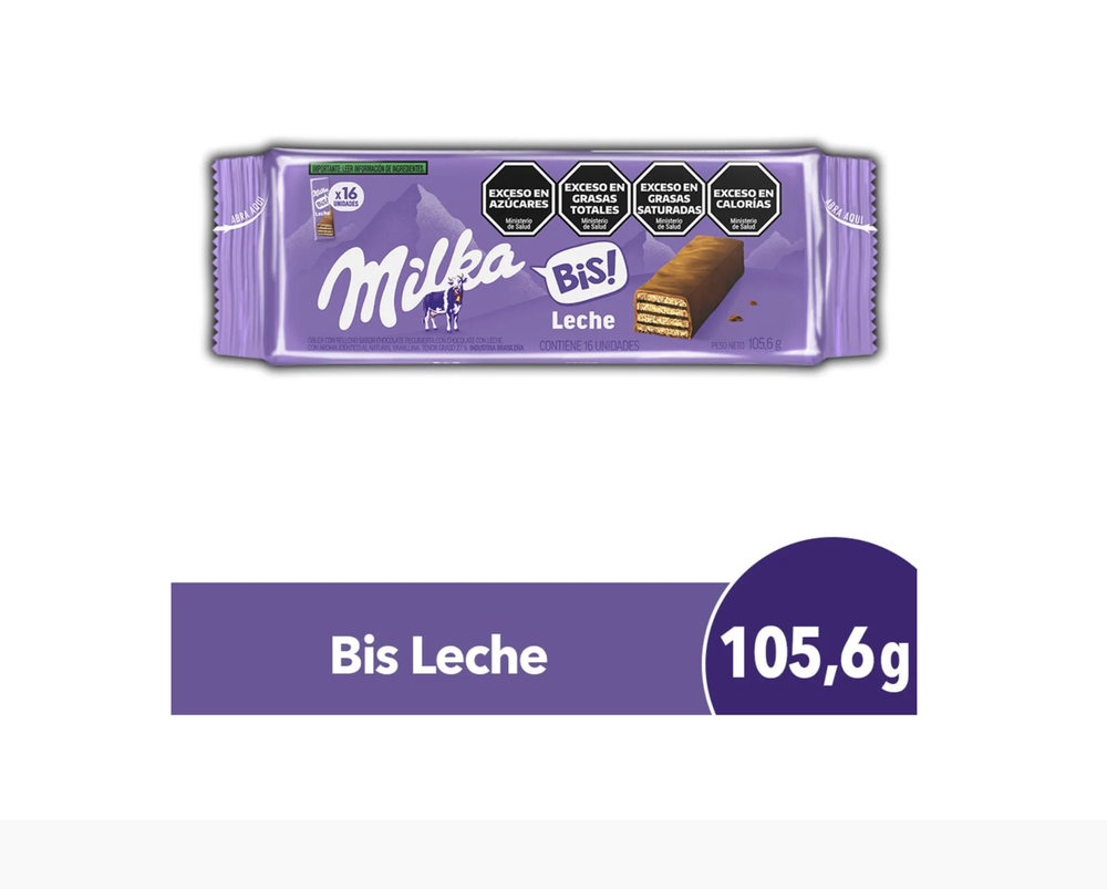 Chocolate BIS! Leche 